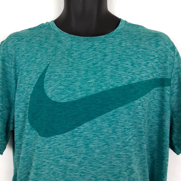 nike athlete t shirt green